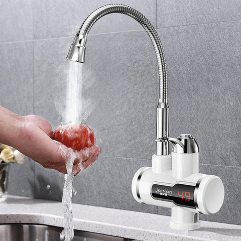 🌡️ Instant Electric Hot Water Tap | Fast-Heating Faucet with Temperature Display for Kitchen & Bathroom 🚰⚡