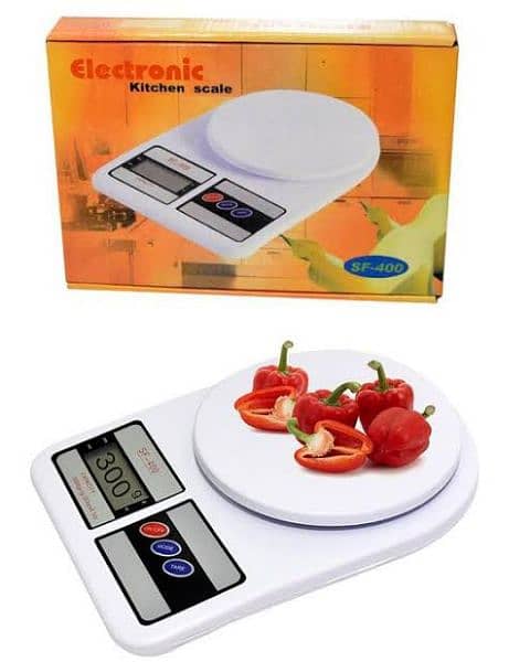 ⚖️✨ Digital Kitchen Weighing Scale | Multipurpose Electronic Scale with Backlit LCD for Food, Cake, Fruits & More 🍰🍎🥦