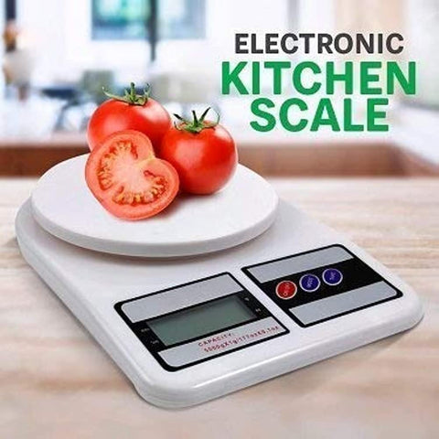 ⚖️✨ Digital Kitchen Weighing Scale | Multipurpose Electronic Scale with Backlit LCD for Food, Cake, Fruits & More 🍰🍎🥦