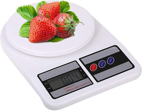 ⚖️✨ Digital Kitchen Weighing Scale | Multipurpose Electronic Scale with Backlit LCD for Food, Cake, Fruits & More 🍰🍎🥦