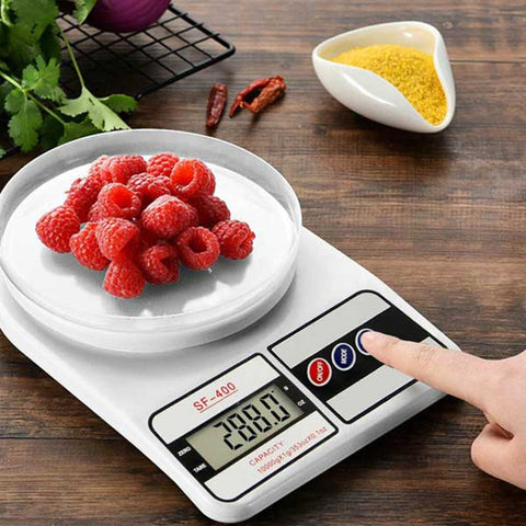 ⚖️✨ Digital Kitchen Weighing Scale | Multipurpose Electronic Scale with Backlit LCD for Food, Cake, Fruits & More 🍰🍎🥦