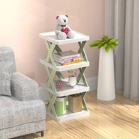 👟 5-Layer Folding Shoe Rack | Space-Saving Plastic Adjustable Shoe Organizer 🏠✨