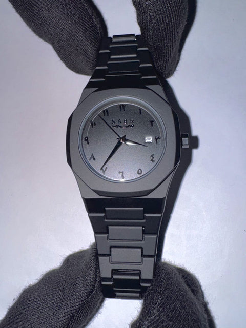 Arabic Aura Watch with Date 🕰️