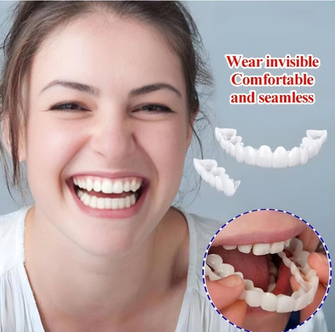 🦷 Instantly Transform Your Smile – Snap-On Veneers! 😁