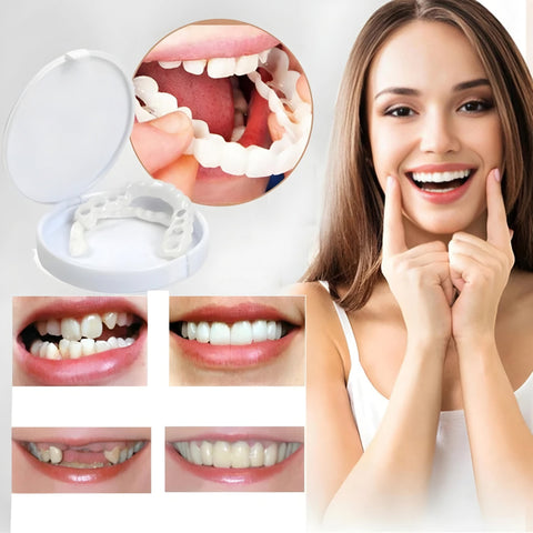 🦷 Instantly Transform Your Smile – Snap-On Veneers! 😁